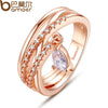 AAAAMOER Full Beauty Gold Color Bohemia Ring